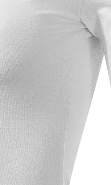 Hosszú ujjú női póló - Oldalsó varrással vágjuk