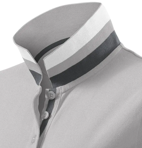 Női póló magas gallérral - Kétféleképpen viselhető gallér