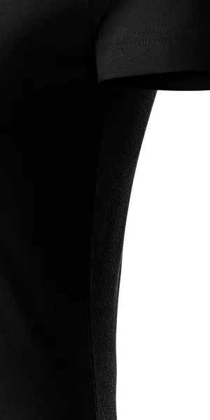 Női organikus pamut póló - Vágja oldalvarrásokkal