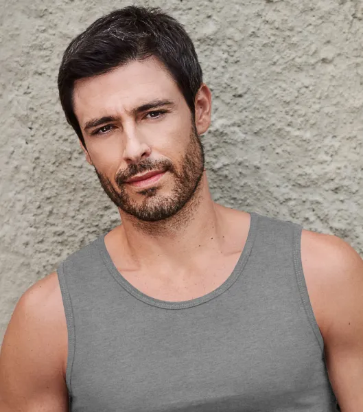 Férfi harisnyatartó - Klasszikus kerek nyakkivágás