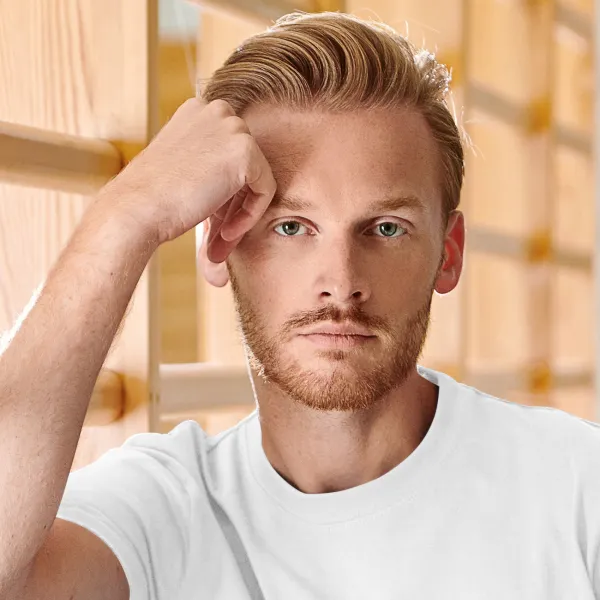 Nehézsúlyú póló - Klasszikus kerek nyakkivágás