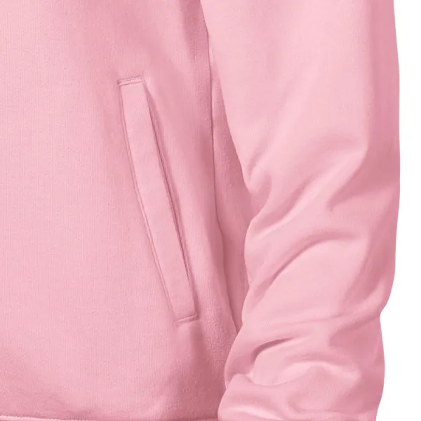 Kényelmes női pulóver kapucnival - Kenguru stílusú zsebek