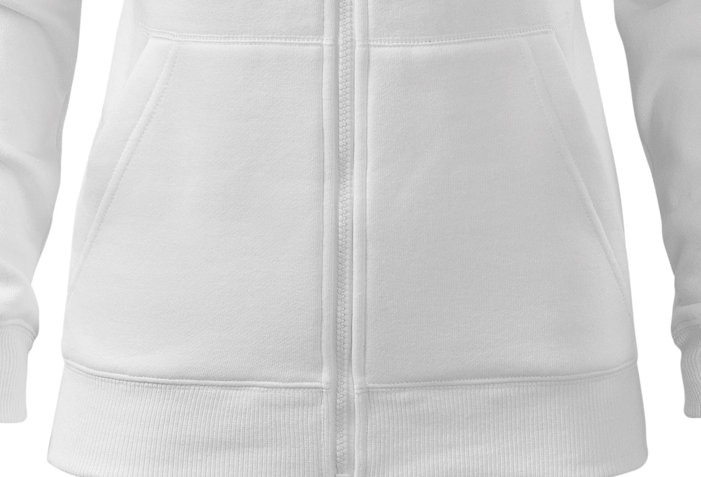 Női pulóver kapucnival - Kenguru stílusú zsebek